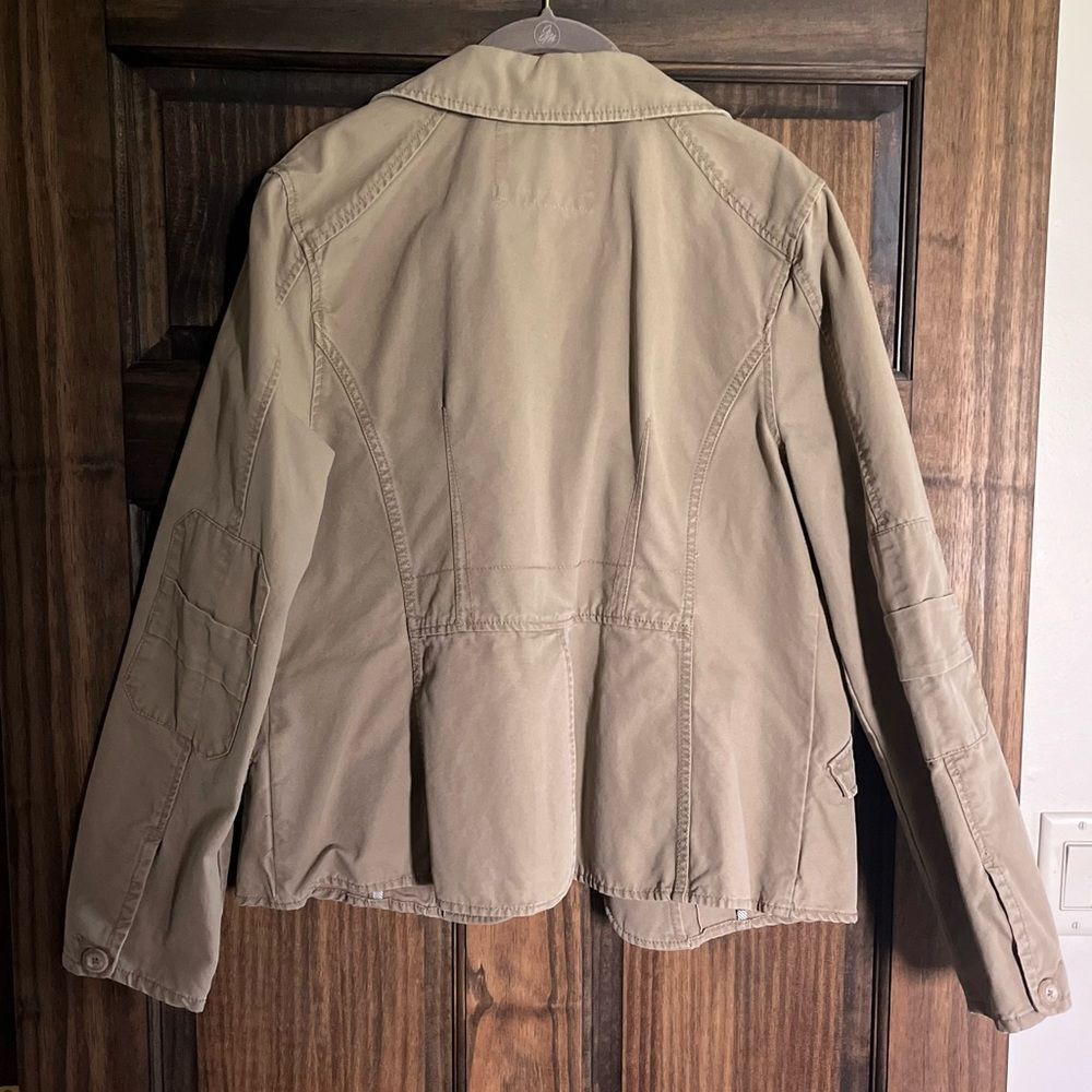 Ruff Hewn Jacket Women’s Size Large Tan - Picture 4 of 4